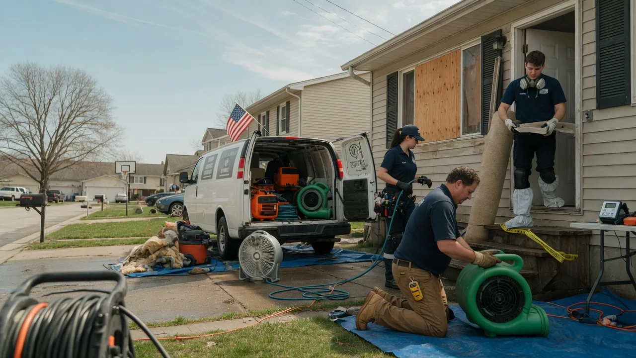 Water Damage Restoration in Como, TX near me